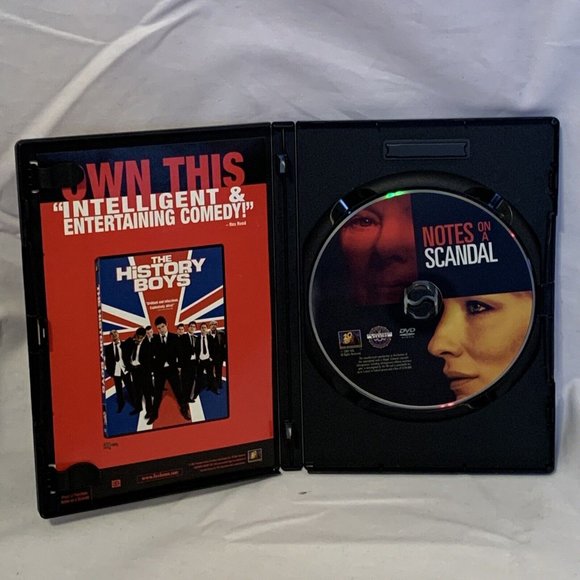 Notes on a Scandal (DVD, 2009) Widescreen Judi Dench, Cate Blanchett - Picture 3 of 3